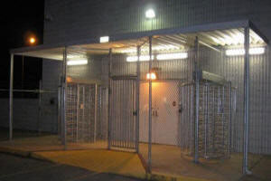 Tandem Turnstiles full height ada gate