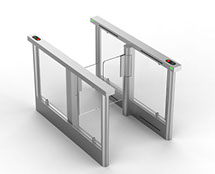 TPW-322CS Optical Bi-Parting Glass Swing Gate